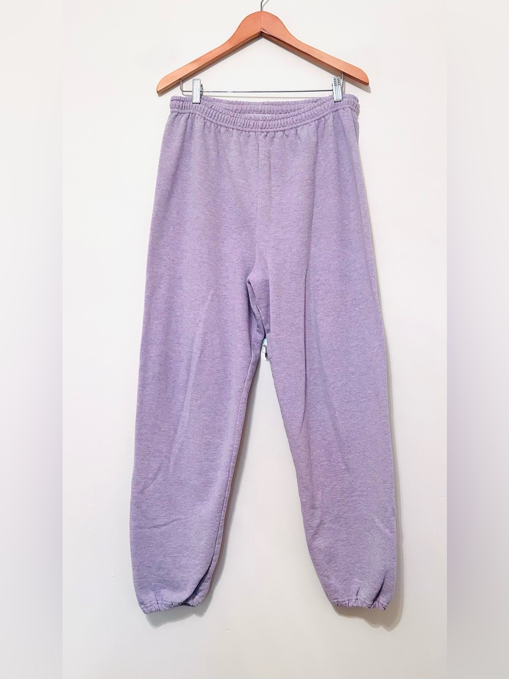 Urban Outfitters Heathered Lilac Elastic-Waist Cool Comfy Sweatpants-No Tag